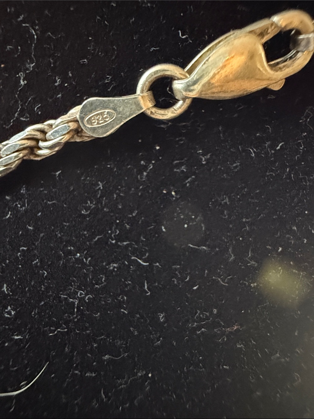 Delicate Rope Chain Necklace - silver - Picture 2 of 4